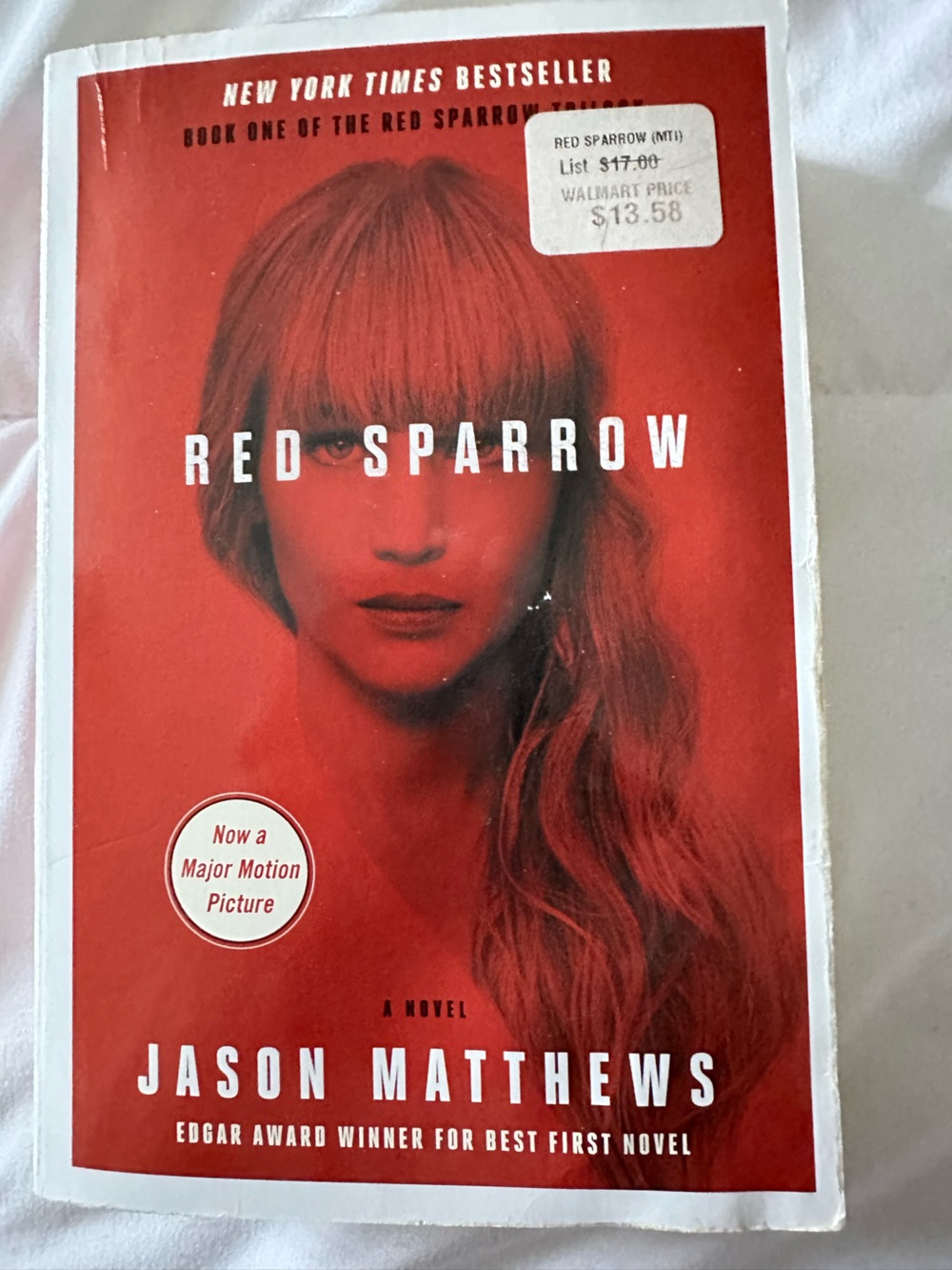 Red Sparrow a nobler by Jason Matthews